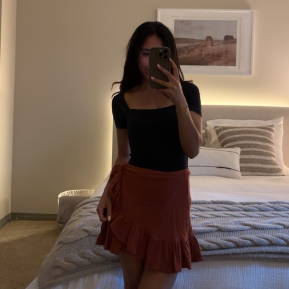 Zara wrap skirt